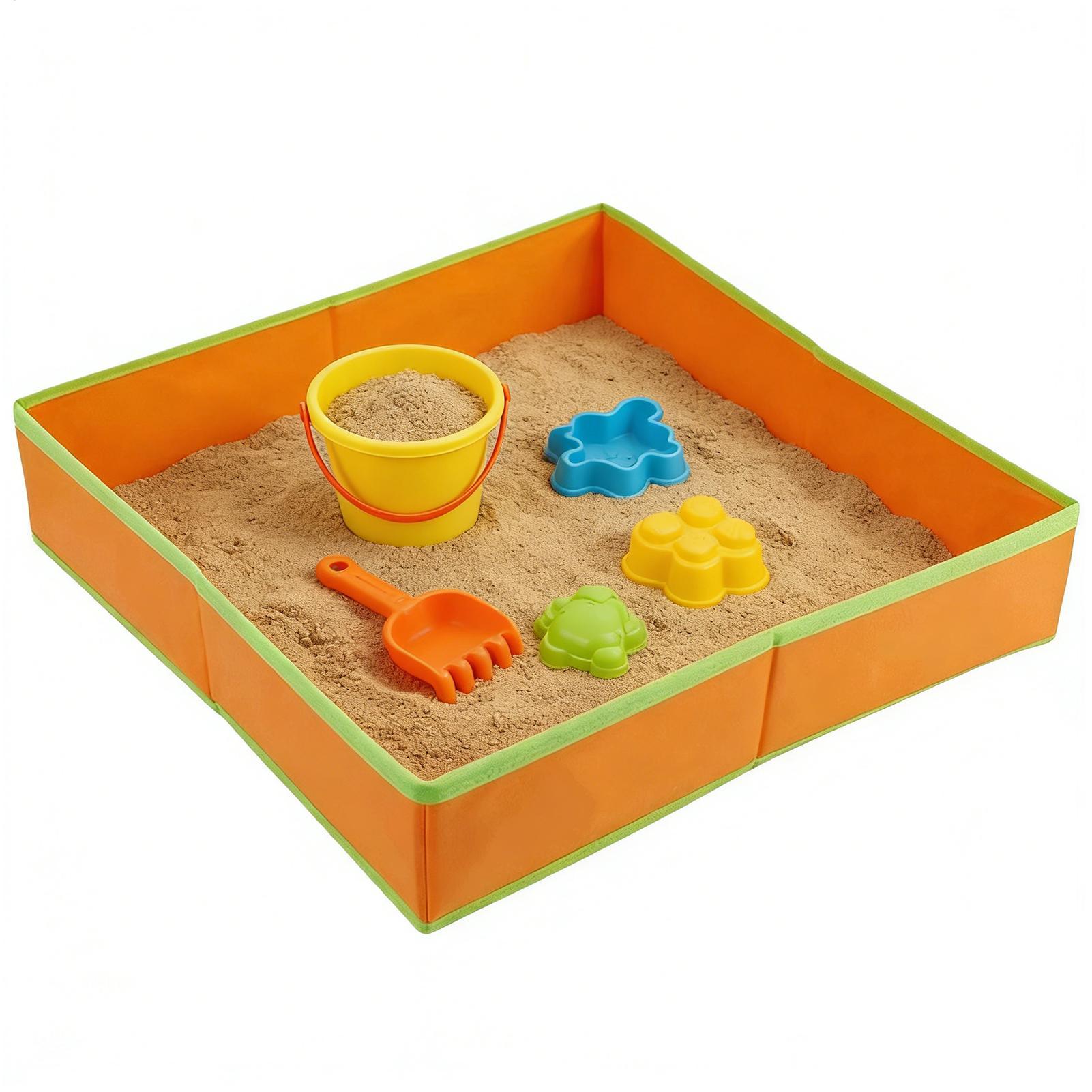 Outdoor Adventure Game - Sandtisch für Kinder Outdoor-Sensoriktisch Faltbares Spieltablett