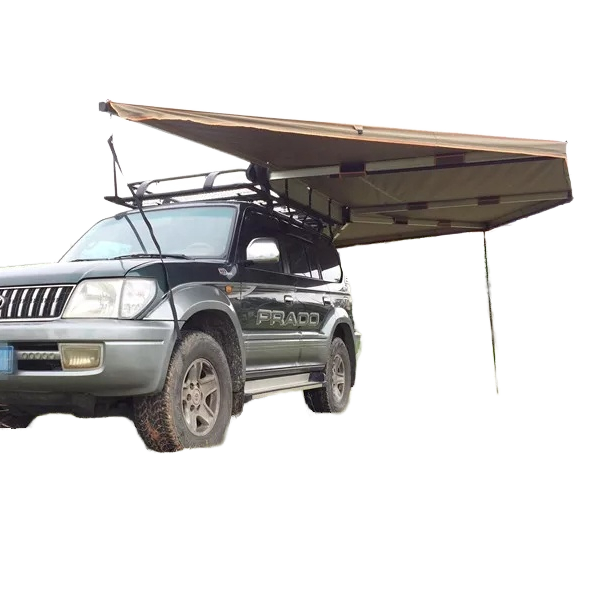 Outdoor Adventure Degree - Overland Premium 270-Grad-freistehendes Campingzelt, seitliche Seitenmarkise