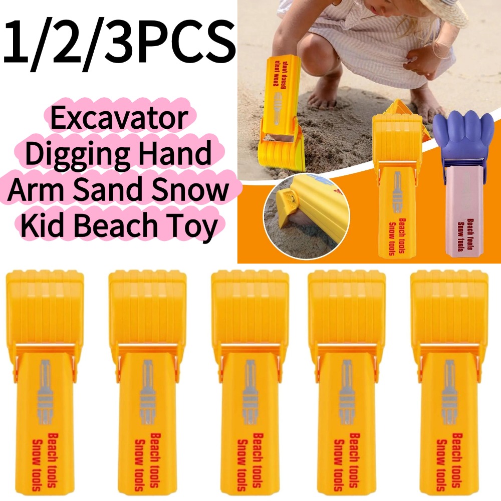 Outdoor Adventure Game - 1/3-teiliges Bagger-Spielzeug-Set für Kinder: Sand- und