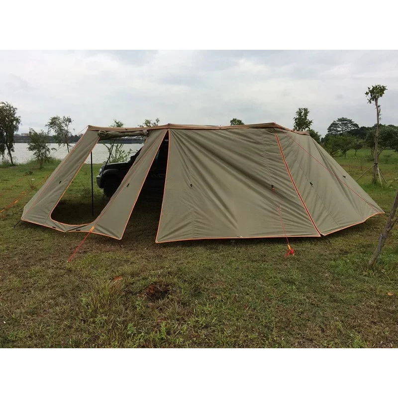 Outdoor Adventure Degree - Hochwertige Overland 270-Grad Freistehende Camping-Seitenmarkise Wasserdichter