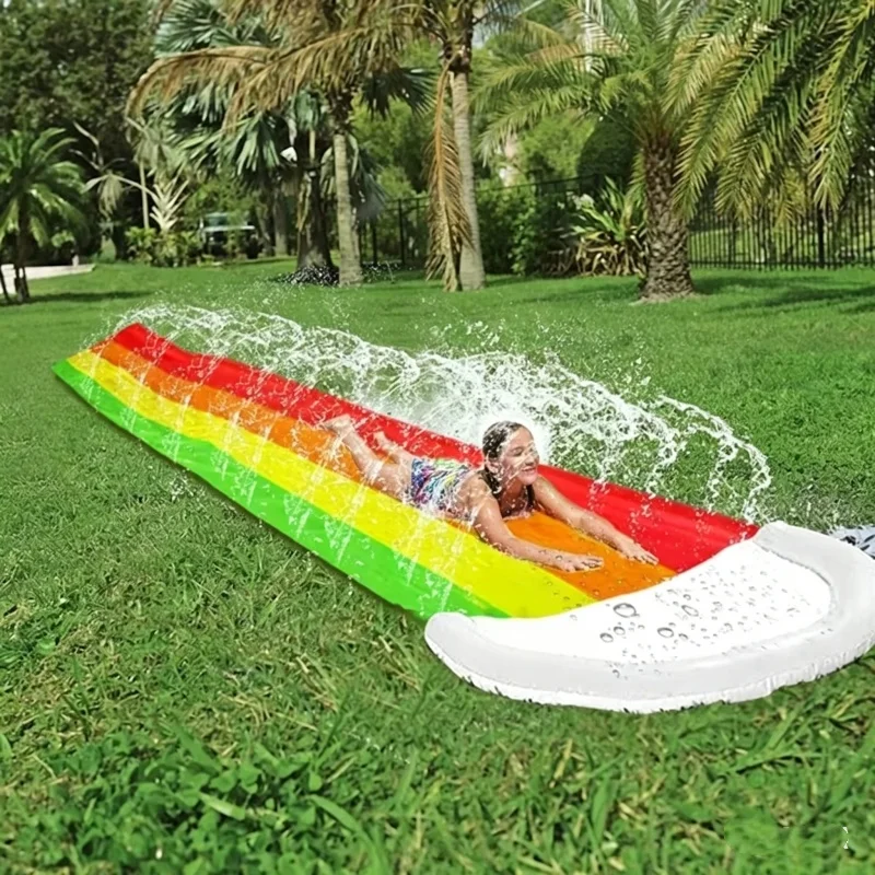 Outdoor Adventure Game - Aufblasbare Wasserspielzeuge für den Sommer, Wasserrutschen,
