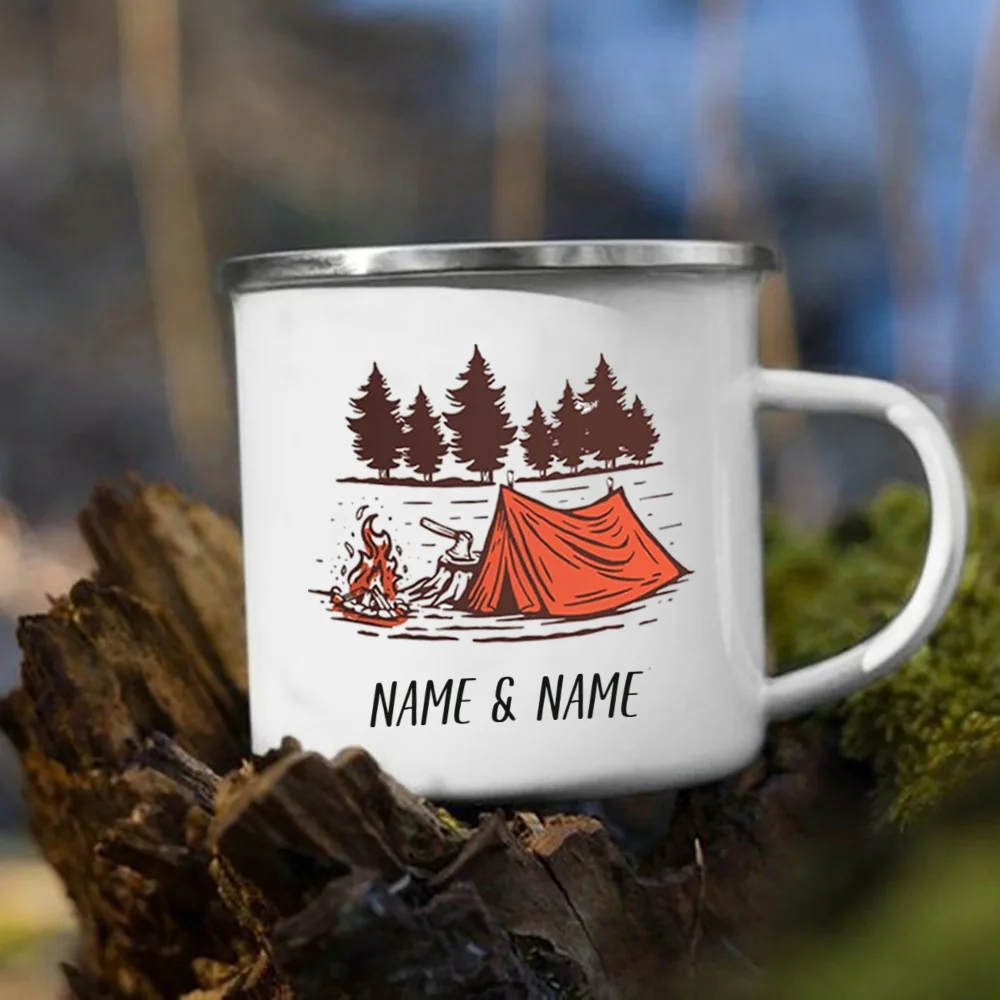 Emaille Becher mit personal is – Outdoor Adventure Names Bewertung und Preis