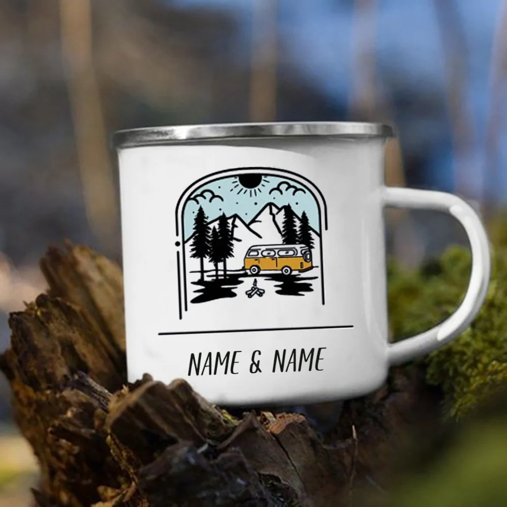 Emaille Becher mit personal is – Outdoor Adventure Names Bewertung und Preis
