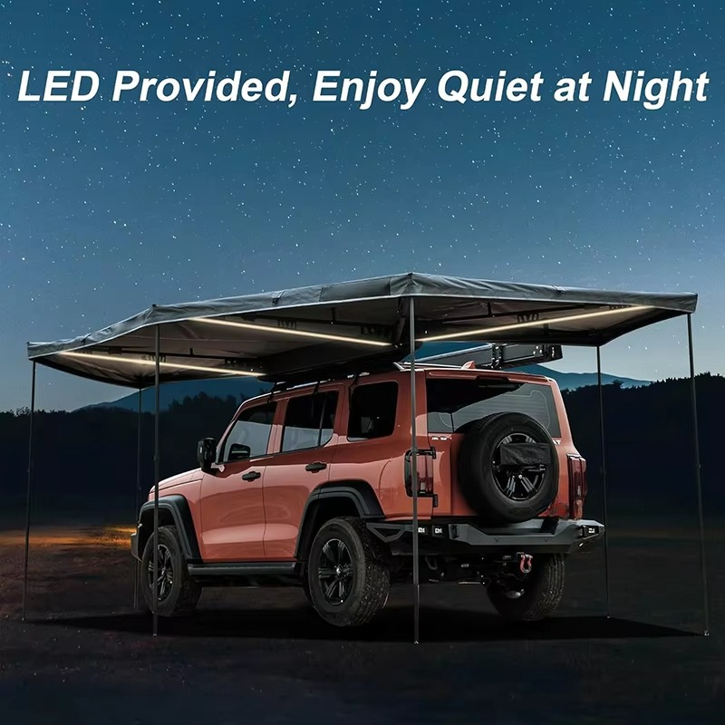 Foxwing Auto-Dachzelt mit 270- – Outdoor Adventure Degree Bewertung und Preis