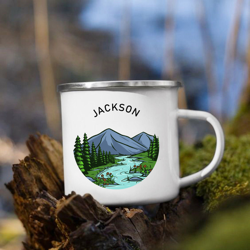 Personalisierte Camper Tassen  – Outdoor Adventure Names Bewertung und Preis